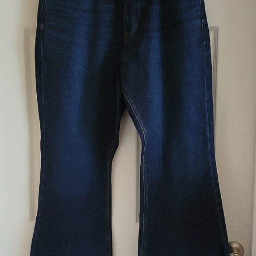 Goldie Blue Flare Jeans Size 16W